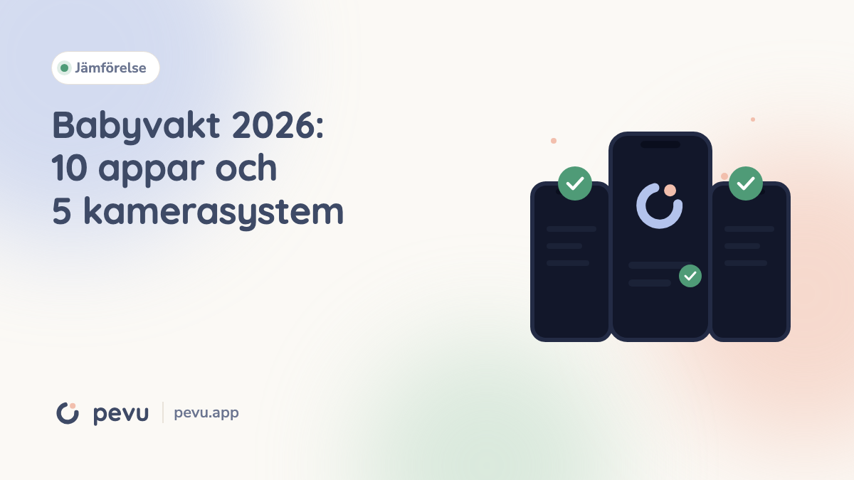 Babyvakt 2026: 10 appar och 5 kamerasystem