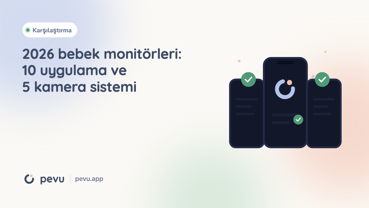 2026 bebek monitörleri: 10 uygulama ve 5 kamera sistemi